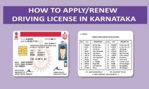 smart card driving license karnataka|Karnataka vehicle registration requirements.